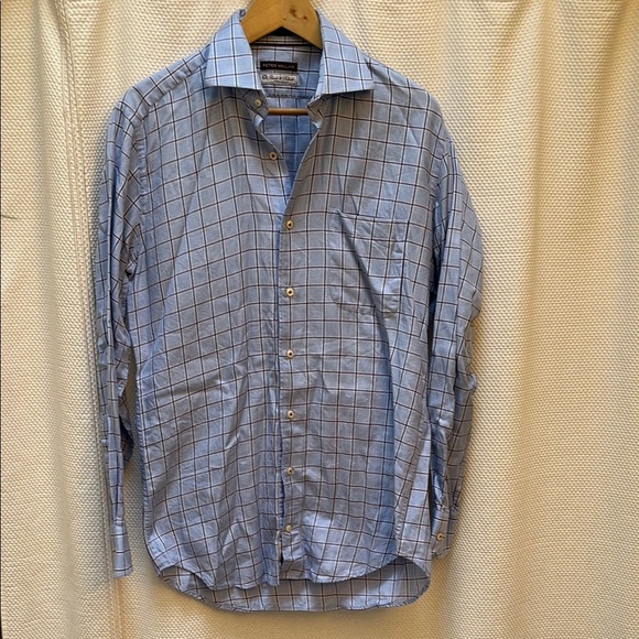 Peter Millar Other - Peter Millar Blue Casual Button Down Shirt medium